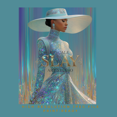 With God, All Things Are Possible A Digital Art Print — Inspired by Matthew 19:26