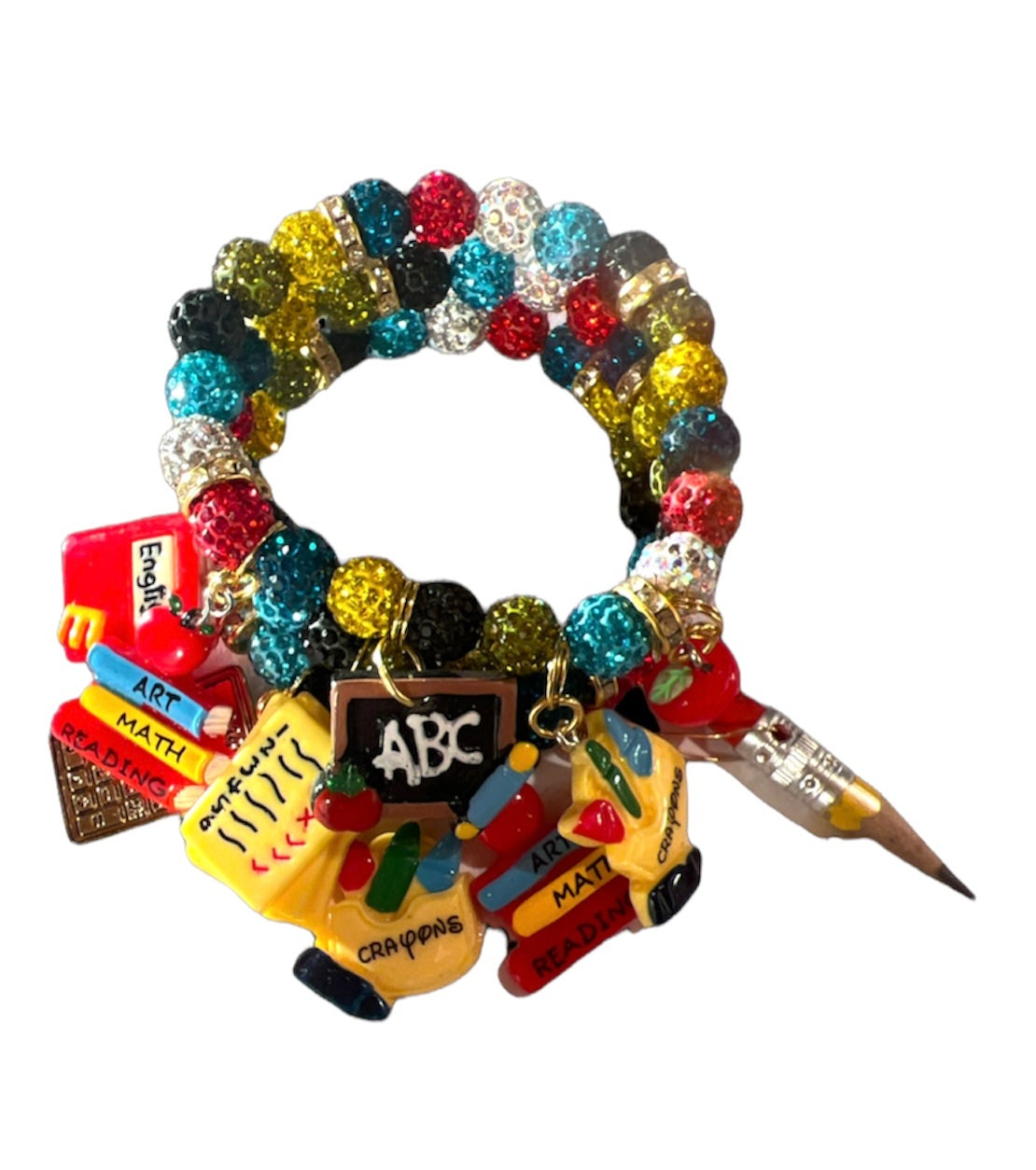 Custom Beaded Bracelet Set — Handmade with Luv