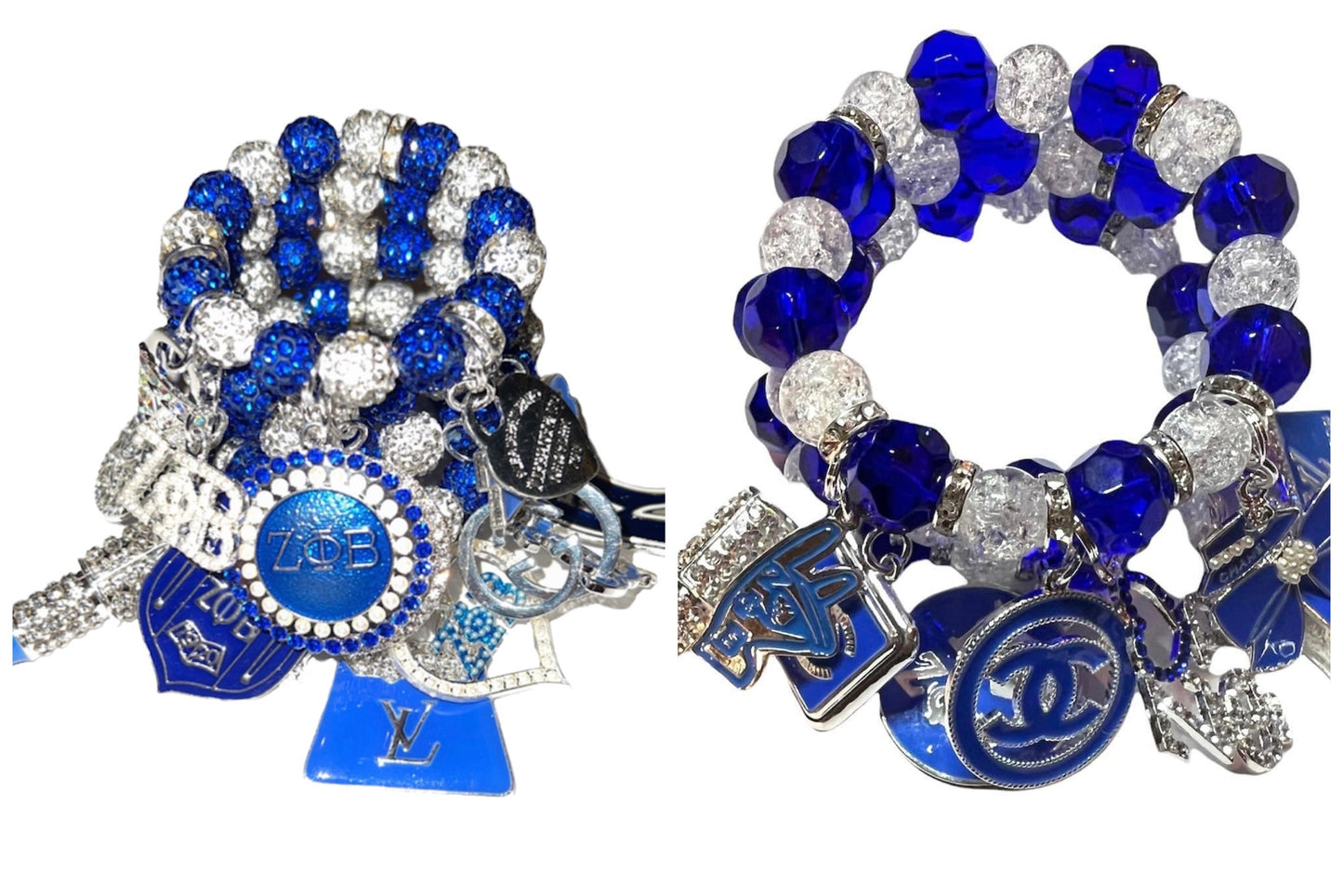 Custom Beaded Bracelet Set — Handmade with Luv