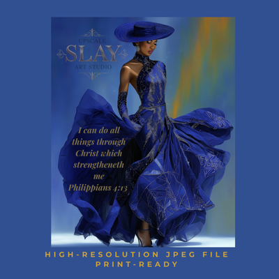 I Can Do All Things” - Philippians 4:13  Digital Scripture Wall Art |