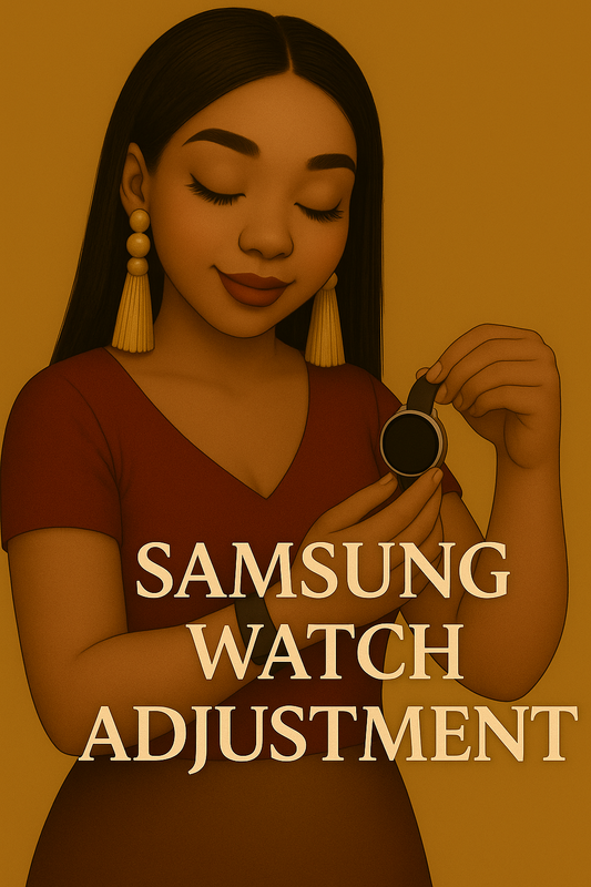 Samsung Watch Band Adjustment