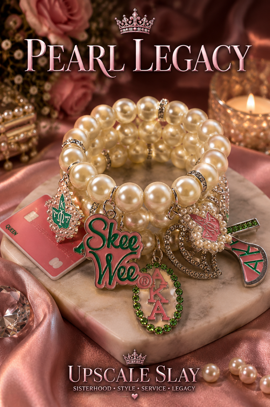 Pearl Legacy AKA – 3-Stack Charm Bracelet