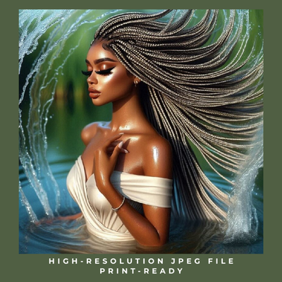 Baptized in Beauty – Digital Art Print