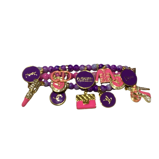 Berry Bliss Band – Beaded Apple Watchband