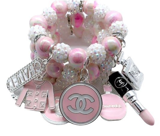 Cotton Candy Stacked Bracelet Set