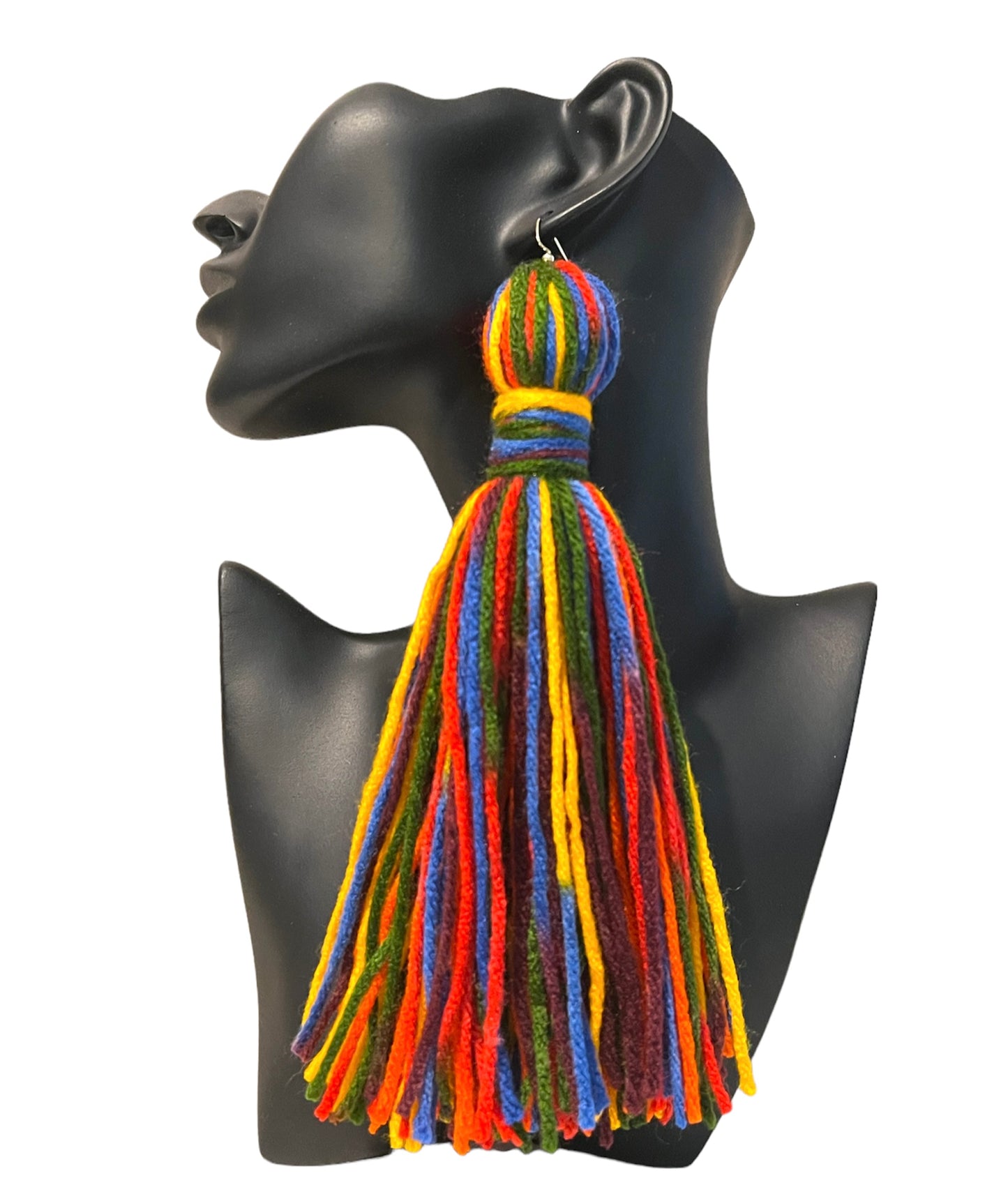 Rainbow Bright Tassel Earring