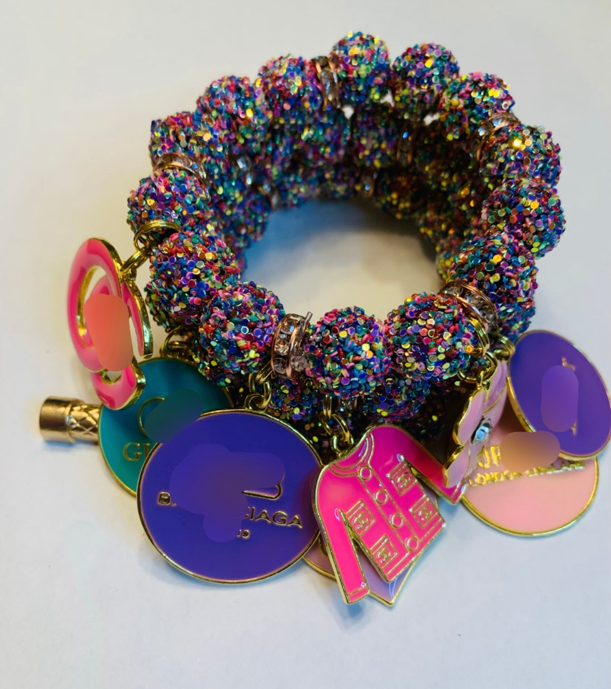 Candy Crush Beaded Bracelet Set