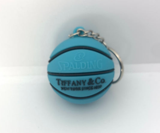 Tiffany & Co Inspired Basketball Keychain